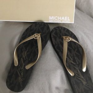 Michael Kors flip-flops